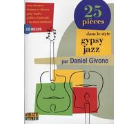 Gypsy jazz 25 pieces d.givone cd tab