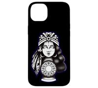 Gypsy Soul Fortune Teller Blackwork Indigo Coque pour iPhone 14 Plus