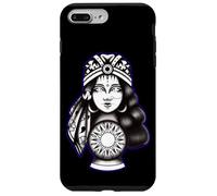 Gypsy Soul Fortune Teller Blackwork Indigo Coque pour iPhone 7 Plus/8 Plus