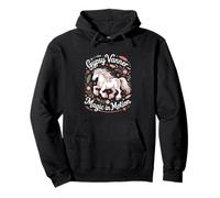 Gypsy Vanner Magic in Motion Horse Lover Equestre Sweat à Capuche