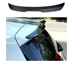GYQDZQA Voiture ABS Becquets arrière pour Renault Scenic II (Phase II) 2006 2007 2008 2009, Coffre Spoiler Toit Tail Fin Aile Décoration Accessoires,Bright Black