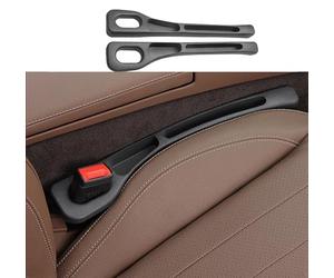 GYQDZQA Voiture Remplisseur D'espace Siège pour Land Rover Discovery Sport (Facelift 2019) 2019-2023 2024 2025, Organisateur Écart SièGes Bouchon Anti-Fuite Intérieur Accessoires,Black