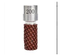 GYQIZSS 1Pc diamant roue de polissage tambour disque de meulage humide meule pierre marbre granit polissage Arc en forme de ligne disque de meulage M14