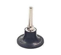 GYQIZSS Support de disque de ponçage 25 75 50 mm for disque Roloc, tige de 6 mm, adapté aux outils abrasifs en papier de ponçage de 1" 2" 3" Plaque de support de polissage