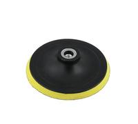 GYQIZSS Support de disque de ponçage M10/M14/M16, 3/4/5 pouces, for ponceuses électriques ou disque de polissage en feutre, plaque à crochet et boucle, disques abrasifs, 1 pièce