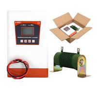 GYQSSD Contrôleur Hybride éolien-Solaire, Régulateur De Charge Double Mppt pour éoliennes Et Panneaux Solaires Hors Réseau avec Charge De Décharge, écran LCD 8000W-12V/24V