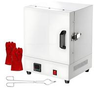 GYQSSD Four De Dégraissage électrique 2000W, Four à Moufle Haute Température 1150℃, Four Fermé De Laboratoire en Fibre Céramique pour La Fonderie, Le Traitement des Bijoux, Chauffage Uniforme