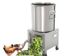 GYQSSD Hachoir à Légumes Professionnel 4 Lames, 1800 W, Râpe en Acier Inoxydable, 3500 TR/Min, Robot Culinaire, Large Ouverture pour Une Alimentation Efficace des Animaux