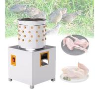 GYQSSD Machine à Plumer Poulet Commercial 210W, Plumeuse Automatique pour Plumes De Volaille, Machine électrique pour Enlever Plumes De Volaille pour Poulet, Canard, Caille, Oie, Plumes De Volaille