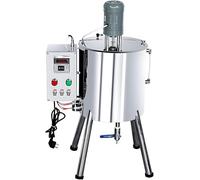 GYQSSD Machine De Remplissage Et De Mélange Chauffante électrique 100-500 G, Cuve De Mélange avec Buse De Distribution, pour Liquides Et Pâtes, Diamètre De Remplissage De 6 Mm 15L