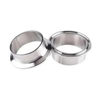 GYQYJPFZM 12.7/19/25/32/38/51-159mm Pipe Butt Weld 0.5" 1" 1.5" 2" -6" Tri Clamp Ferrule 304 Stainless Steel Fitting (152MM OD K168MM_Weld)