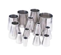 GYQYJPFZM 1pc Reduce O.D 108mm to 57mm 304 Stainless Steel Weld Concentic Reducer Pipe for Homewbrew