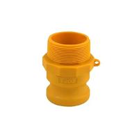 GYQYJPFZM 1Pcs DN15 to DN50 Camlock Couplings 1/2" to 2" Quick Disconnect PP Pipe Fittings(F,1")