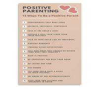 GYQYJPFZM Respectful Parenting Poster Gentle Guide For Moms And Dads Educational Wall Decor For Family Room(Unframed,16x24inch(40x60cm))