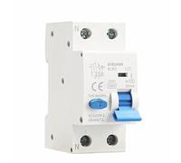 GYR10NM disjoncteur à courant résiduel de Type magnétique RCBO de Type AC avec Protection contre les surintensités et les fuites Rail Din 1 pièces Interrupteur automatique (Size : 2P 25A 30mA)
