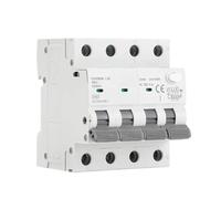 GYR9NM 4P 3P+N 16A 25A 32A 40A 6KA Electro-Magnetic AC Type RCBO With Over Current Protection 30mA, Pièces(4P 40A)