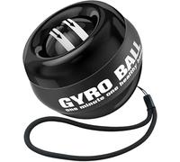 Gyro Ball Power Exerciseur de poignet, renforcement des bras, renforcement du poignet noir, renforcement du poignet, os et muscles du poignet