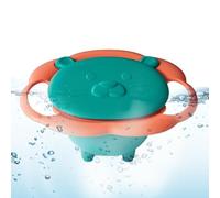 Gyro Bowl For - 360 Degree Rotating Anti-Spill Snack Dish | Balance Feeding Bowl, Fun Interactive Training Tool, Kids Tableware Accessory, Easy-Clean Part | For Boys