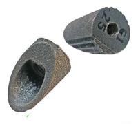 Gyro Core Cintre en acier léger avec trou de 8 mm 22 mm | Compatible avec 25 mm de diamètre, crochet de tige en métal, système gyroscopique sécurisé, fer durable (-25 mm)