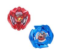 Gyro de Combat X Set, Attack Type et Defense Type, 2 toupies, Battle Spinner Tops, Super Cadeau de Jouet pour garçon Kid 6+.