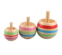 Gyro En Bois Anti-Stress 3 Pièces/Ensemble, Jouets Éducatifs Pour Enfants, Jeux Montessori Amusants Pour Garçons Et Filles