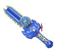 Gyro Lumière Épée - Toupie De Combat Gyroscopique | Top Bataille avec Son Et Lumières | Jouet Interactif Enfant, Conception Antichoc, Jeu De Foire, Toupie Éducative pour Garçons 6+ A