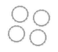 Gyrodymix 4 pièces Cage à Billes Vélo 37.2mm Manivelle Roulements Roue Retenue Produit Durable