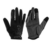 Gyrodymix Gants De Cyclisme d'hiver Gants Impermeables Thermiques Chauds Coupe-Vent Impermeables Thermiques Cyclisme pour Temps Froid Noir et Gris L