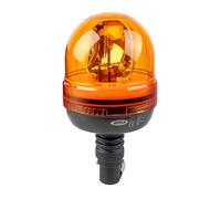 Gyrophare halogène pour tracteur Ama 12V : Gyrophare pour tracteur, Base flexible magnétique, Feu rotatif