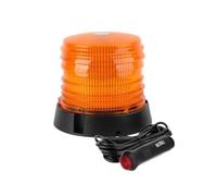 Gyrophare à LED 12V-24V 60 LEDs Fixation Magnétique ou Permanente 7 Modes Feu Flash et Rotatif pour Tracteur Agricole Utilitaire Camion Homologué E9 R10