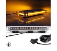 Gyrophare Barre De Toit D’avertissement Stroboscopique 40 Led Orange 17 Flash