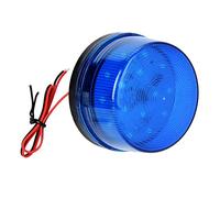 GYROPHARE LED BLEU CLIGNOTANT POUR SIGNAL D'URGENCE AVERTISSEMENT ALARME DE SÉCURITÉ SANS SON