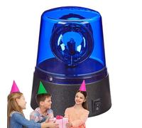 Gyrophare LED - Éclairage de scène - Rotatif à 360 ° - Voyants d'avertissement de sécurité fonctionnant sur piles - Pour bar, club, anniversaire, discothèque, usage polyvalent en extérieur et en