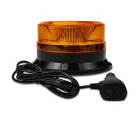 Gyrophare LED - Girophare Led Vehicule- 10-30V,avec 3m Câble Prise Allume-Cigare,Magnétique,19 Modes de Flash-Pour golf UTV Car Bus