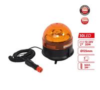 Gyrophare LED Homologué 12V - 24V magnétique allume cigare