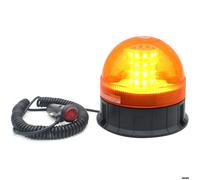 Gyrophare Led Magnetique Orange 3 Modes 12V 24V Girophare LED Vehicule pour Camion Voiture Chariot élévateur Golf UTV Tracteur
