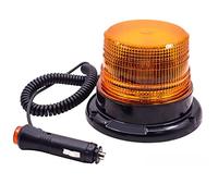 Gyrophare LED Orange avec Prise Allume-Cigare,Universel 12W Feux Clignotant Magnetique d'urgence Signalement Lumières Avertissement Stroboscope Urgence Clignotement de Récupération 12V-24V Etanche