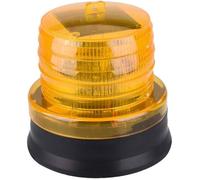 Gyrophare LED solaire d'urgence - MICH - Clignotant - Magnétique - Jaune - Résistant à l'eau - Base magnétique