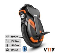 Gyroroue Inmotion V11Y 4800 W Noir et Orange