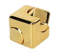 Gyroscope à Doigt en métal, Cube Rotatif, soulagement du Stress, Jouet Durable, galvanoplastie, à Main pour Adultes, Enfants, Bureau, Maison, Voyage, Tout en métal, 3,6 oz, comme