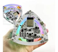 Gyroscope Cube Auto-équilibré DIY, kit d'expérimentation de Physique de Bureau, kit d'expérimentation de Physique Amusant Multifonctionnel, contrôle électronique, for l'éducation scien.