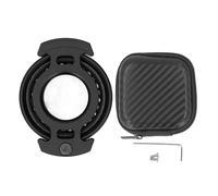 Gyroscope du Bout des Doigts en métal, Jouet Anti-Stress, Anneau de décompression Rotatif, Outil de Mise au Point mécanique pour Adultes, employés de Bureau, étudiants, Cadeau (Noire)