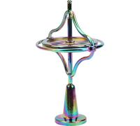 Gyroscope en alliage, jouet à bout de doigt pour soulager le stress, jouet de décompression anti-gravité pour adultes (multicolore)