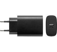 GYS Chargeur USB 15 W – USB-A, USB‑C – Noir (intérieur)