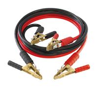Cable de demarrage 500A 2x3m Ø25mm² Pinces Pro Laiton Pur GYS 564015