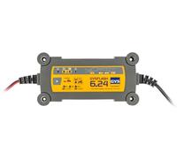 GYS Chargeur de batterie GYSFLASH 6.24 (029460) 6V/12V/24V 6 A pour Voiture Camion Moto