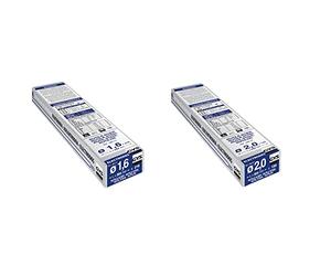GYS - ELECTRODES Rutile Ø 1.6 E6013 - ETUI de 210 - CONSOMMABLE Soudure MMA -toutes positions & LECTRODES Rutiles Acier Ø 2 E6013 - ETUI de 155 - CONSOMMABLE Soudure Arc/MMA - Amorcage Des 40V