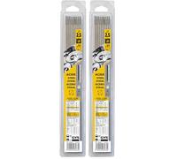 GYS-ELECTRODES Rutiles Ø 2, 5 E6013 - ETUI de 11 - CONSOMMABLE Soudure Arc/MMA - Toutes positions - Amorcage Des 40V (Lot de 2)