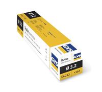 GYS Électrodes rutiles acier E6013 Ø3,2 mm - Étui 165 - Soudure MMA toutes positions - Amorçage 40V