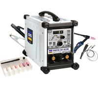 GYS Équipement de soudage TIG PROTIG 201 AC/DC HF FV avec accessoires 10 - 20...